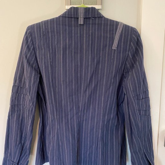 Javier Simorra Chaqueta Pin-stripe Blazer - Picture 2 of 3